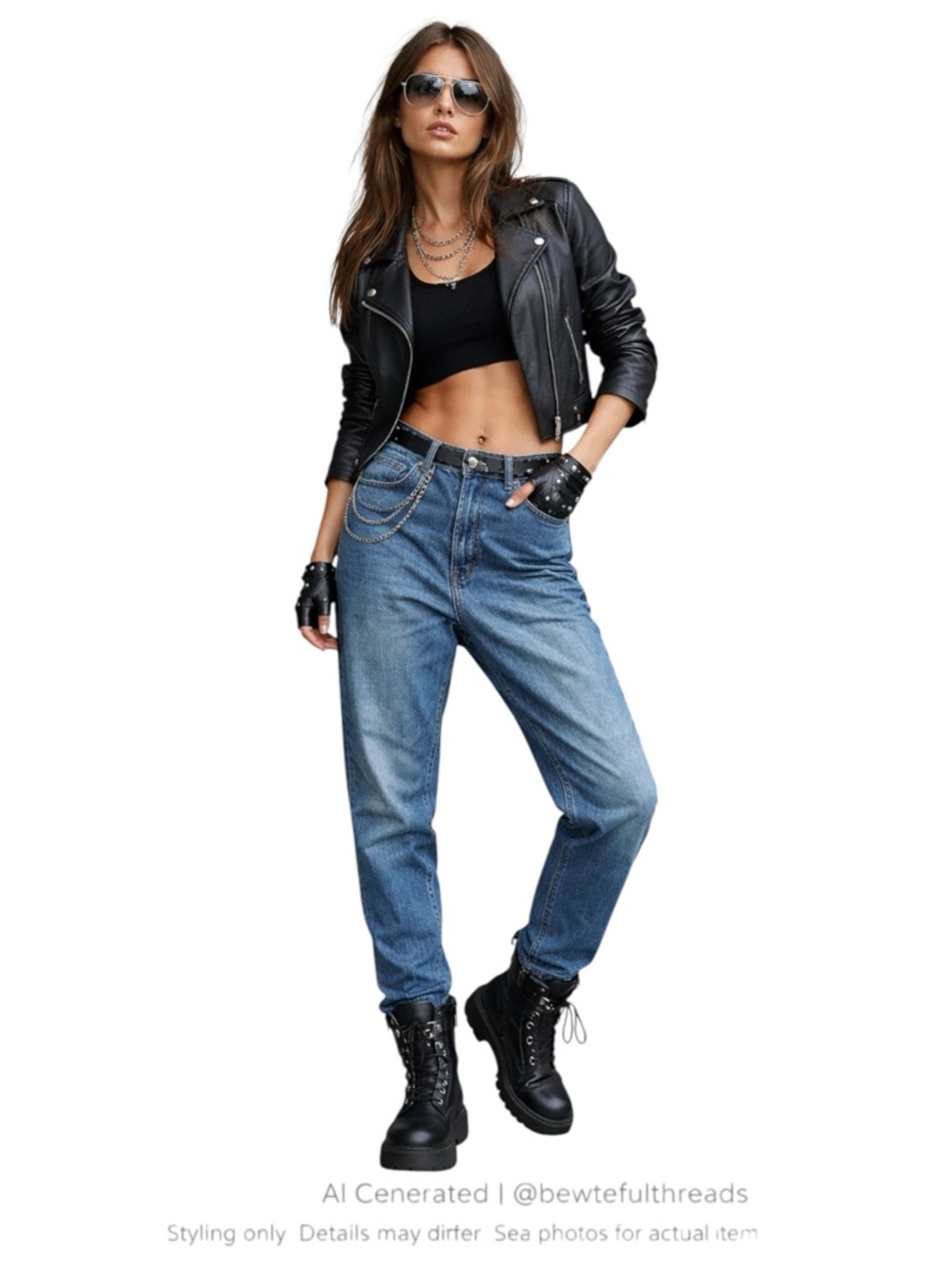 Y2K Button Fly Drop Crotch Carrot Jeans Blue Moto Denim Women’s 8 10
